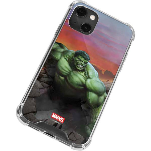 Marvel Enraged Hulk iPhone 13 Mini Clear Case