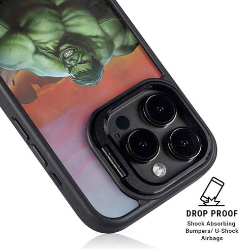 Marvel Enraged Hulk iPhone 14 Pro Max Kickstand Case