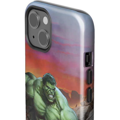 Marvel Enraged Hulk iPhone 15 Plus Impact Case