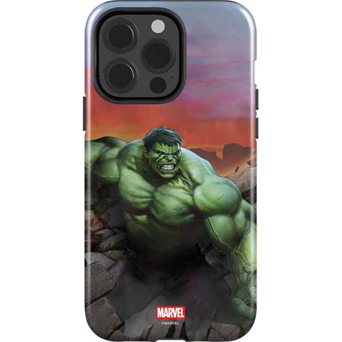 Marvel Enraged Hulk iPhone 15 Pro Impact Case