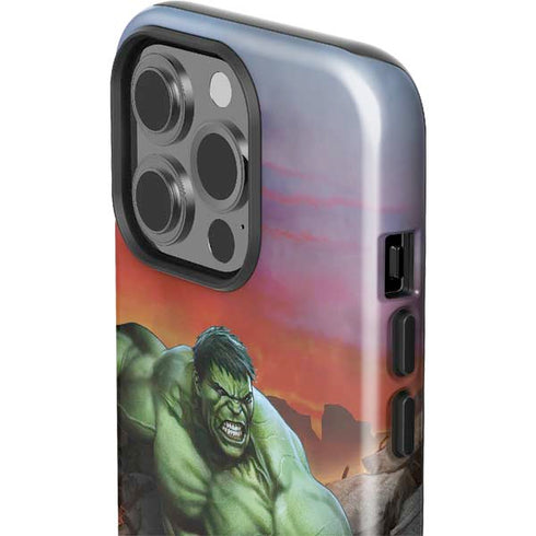 Marvel Enraged Hulk iPhone 15 Pro Impact Case