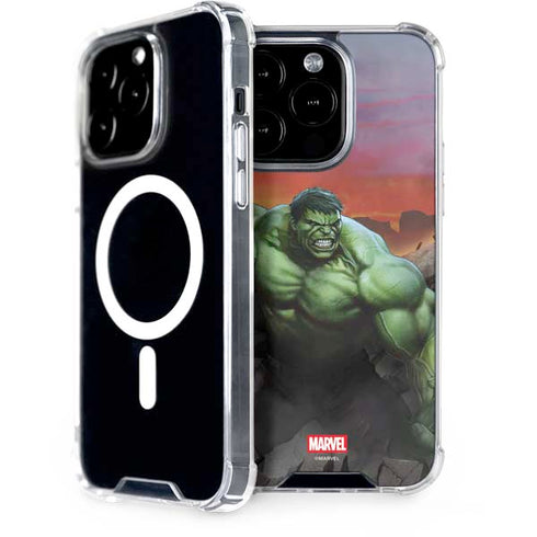 Marvel Enraged Hulk iPhone 15 Pro MagSafe Case