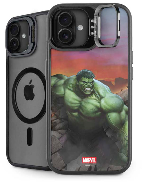 Marvel Enraged Hulk iPhone 16 Kickstand Case