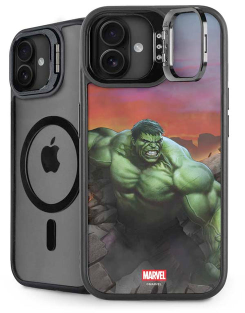 Marvel Enraged Hulk iPhone 16 Plus Kickstand Case