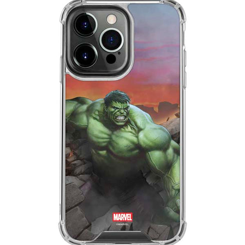 Marvel Enraged Hulk iPhone 16 Pro Max Clear Case