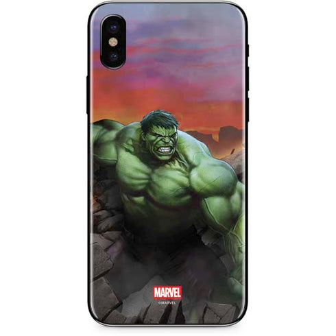 Marvel Enraged Hulk iPhone X Skin