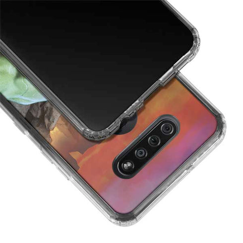 Marvel Enraged Hulk LG K51/Q51 Clear Case