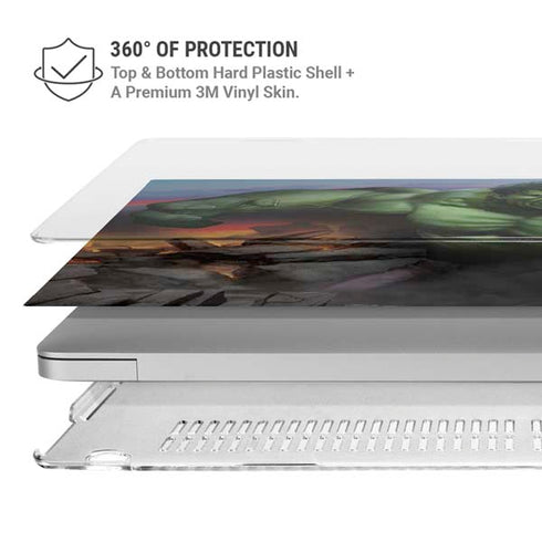 Marvel Enraged Hulk MacBook Air 13in (2020) Case plus Skin