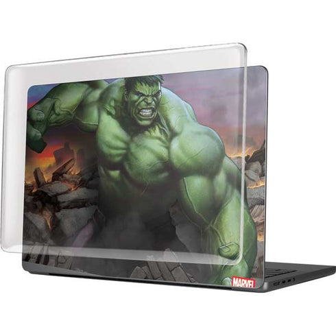 Marvel Enraged Hulk MacBook Pro 14in (2021-24) Case plus Skin