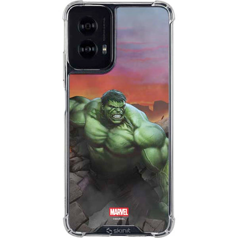 Marvel Enraged Hulk Moto G Power 5G (2024) Clear Case