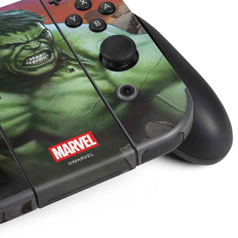 Marvel Enraged Hulk Nintendo Switch Bundle Skin