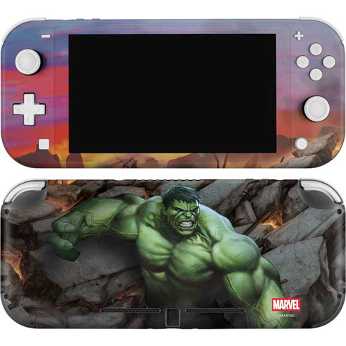 Marvel Enraged Hulk Nintendo Switch Lite Skin