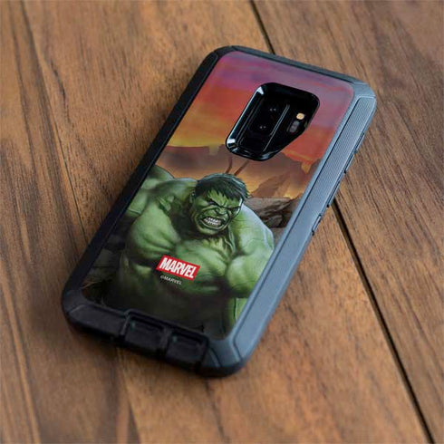 Marvel Enraged Hulk Otterbox Defender Galaxy Skin