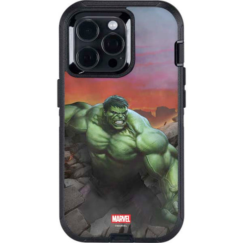 Marvel Enraged Hulk Otterbox Defender iPhone Skin