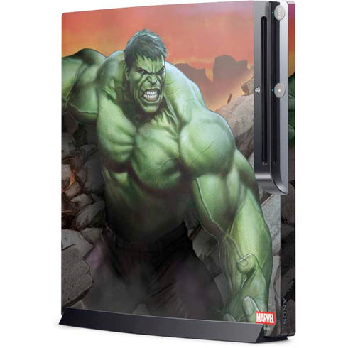 Marvel Enraged Hulk Playstation 3 & PS3 Slim Skin