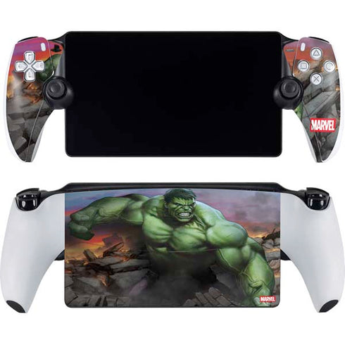 Marvel Enraged Hulk PlayStation Portal Remote Player Skin