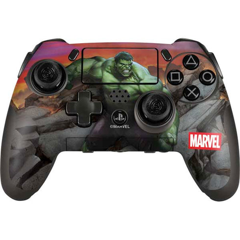 Marvel Enraged Hulk PlayStation Scuf Vantage 2 Controller Skin