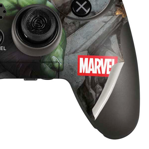 Marvel Enraged Hulk PlayStation Scuf Vantage 2 Controller Skin
