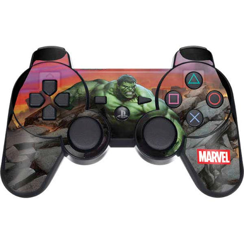 Marvel Enraged Hulk PS3 Dual Shock wireless controller Skin