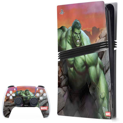 Marvel Enraged Hulk PlayStation PS5 Skins