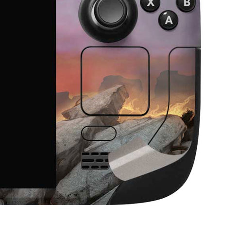 Marvel Enraged Hulk Steam Deck Handheld Gaming Computer OLED Skin