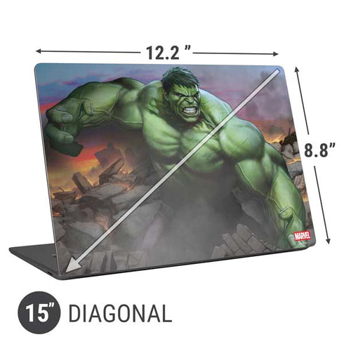 Marvel Enraged Hulk Universal Laptop 15in (12.2 x 8.8in) Skin