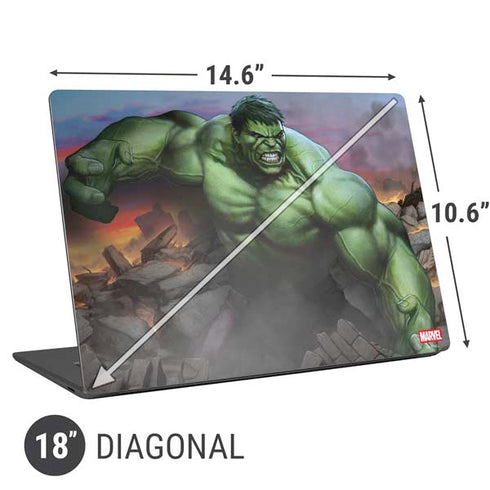 Marvel Enraged Hulk Universal Laptop 18in (14.6 x 10.6in) Skin
