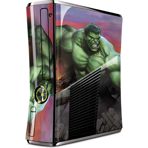 Marvel Enraged Hulk Xbox 360 Slim (2010) Skin