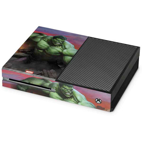 Marvel Enraged Hulk Xbox One Console Skin