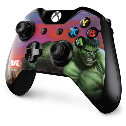 Marvel Enraged Hulk Xbox One Controller Skin