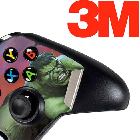Marvel Enraged Hulk Xbox One Controller Skin