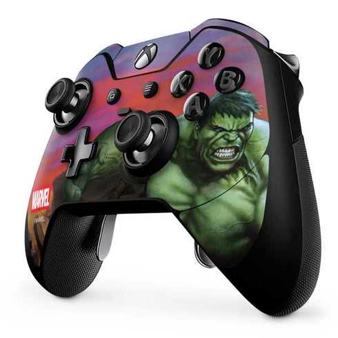 Marvel Enraged Hulk Xbox One Elite Controller Skin