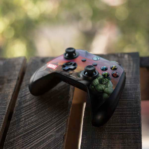 Marvel Enraged Hulk Xbox One S Controller Skin
