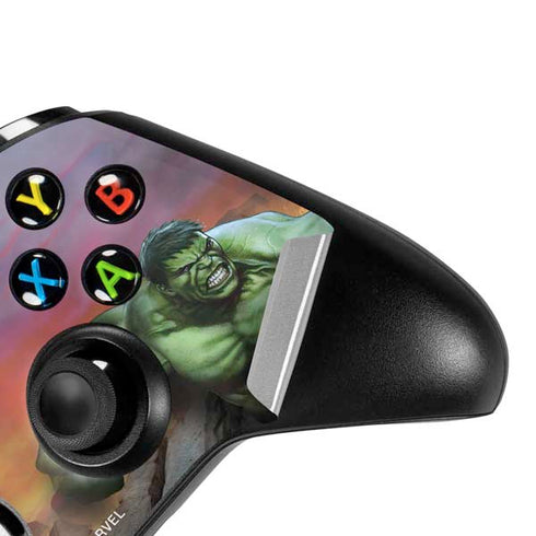Marvel Enraged Hulk Xbox One X Controller Skin