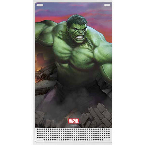 Marvel Enraged Hulk Xbox Series S Console Skin