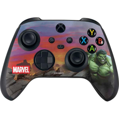 Marvel Enraged Hulk Xbox Series X Controller Skin