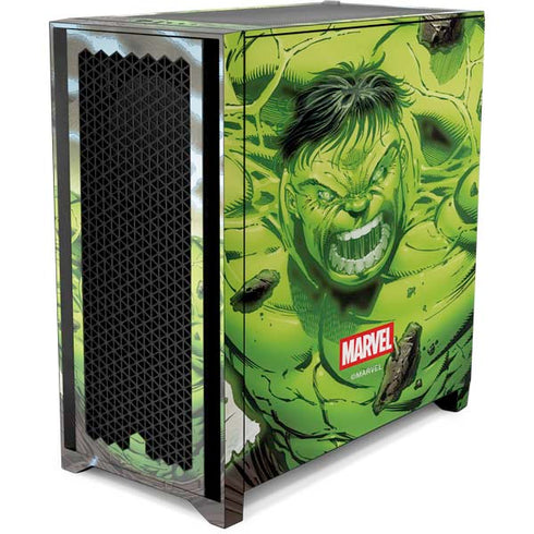 Marvel Hulk Green Goliath Corsair 4000D Tempered Glass Mid-Tower ATX Case Skin