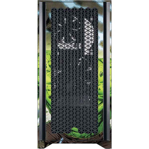Marvel Hulk Green Goliath Corsair 4000D Tempered Glass Mid-Tower ATX Case Skin
