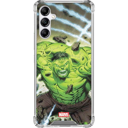 Marvel Hulk Green Goliath Galaxy A14 5G Clear Case