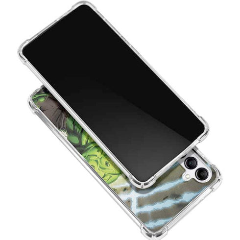 Marvel Hulk Green Goliath Galaxy A15 5G Clear Case