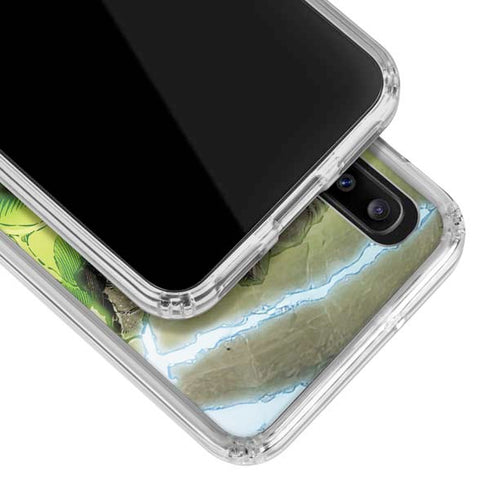 Marvel Hulk Green Goliath Galaxy A20 Clear Case