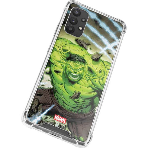Marvel Hulk Green Goliath Galaxy A32 5G Clear Case