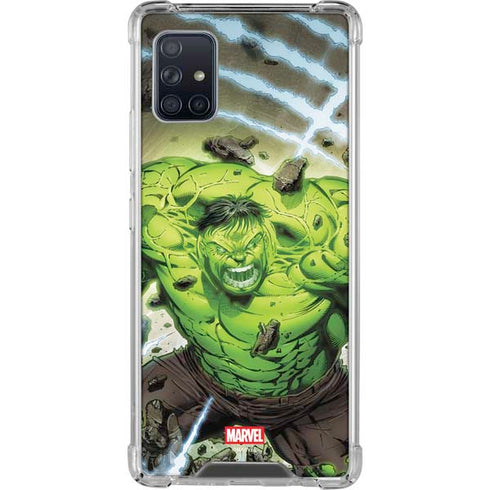 Marvel Hulk Green Goliath Galaxy A51 5G Clear Case