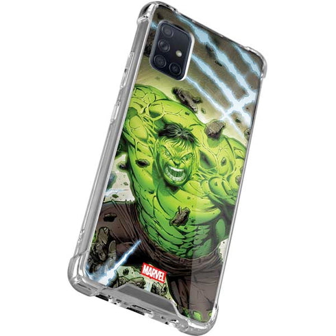 Marvel Hulk Green Goliath Galaxy A51 5G Clear Case