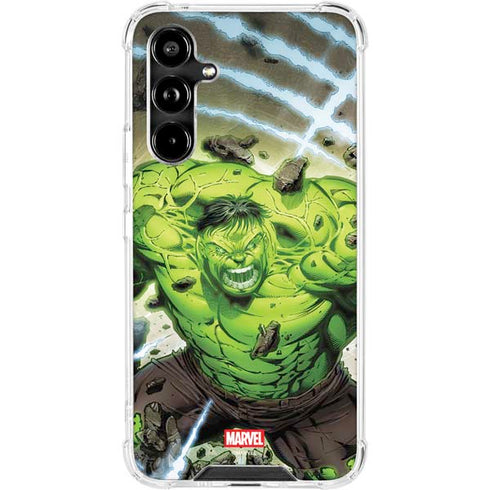 Marvel Hulk Green Goliath Galaxy A54 5G Clear Case