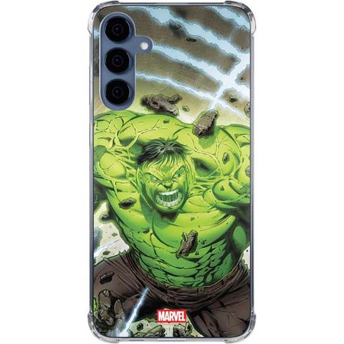 Marvel Hulk Green Goliath Galaxy A55 5G Clear Case