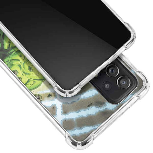 Marvel Hulk Green Goliath Galaxy A72 5G Clear Case