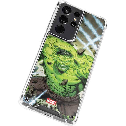 Marvel Hulk Green Goliath Galaxy S21 Ultra 5G Clear Case