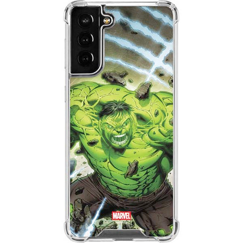 Marvel Hulk Green Goliath Galaxy S22 Plus Clear Case