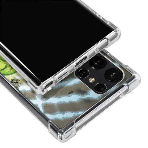 Marvel Hulk Green Goliath Galaxy S22 Ultra Clear Case